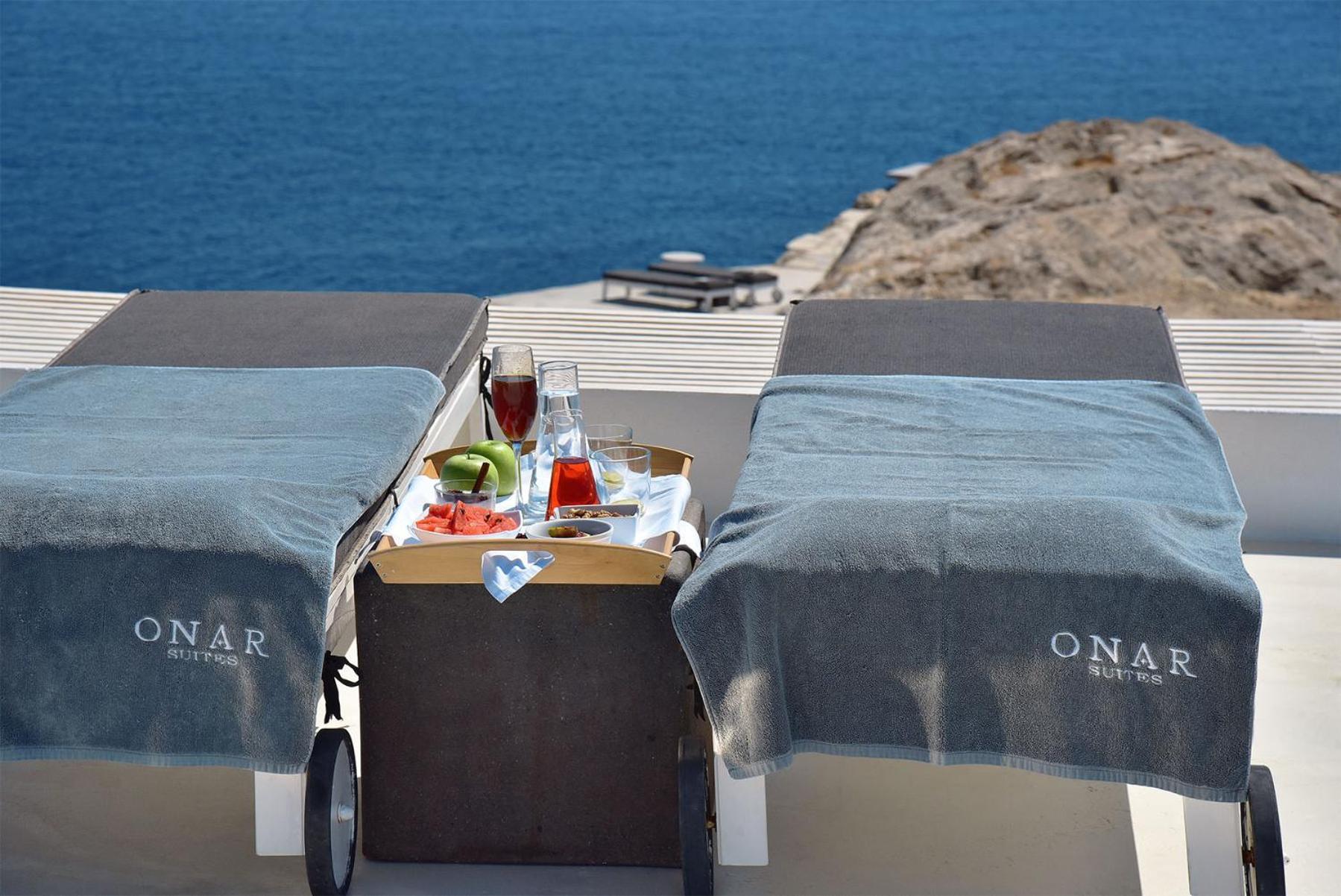 Onar Suites & Villas Karavostasis  Eksteriør bilde